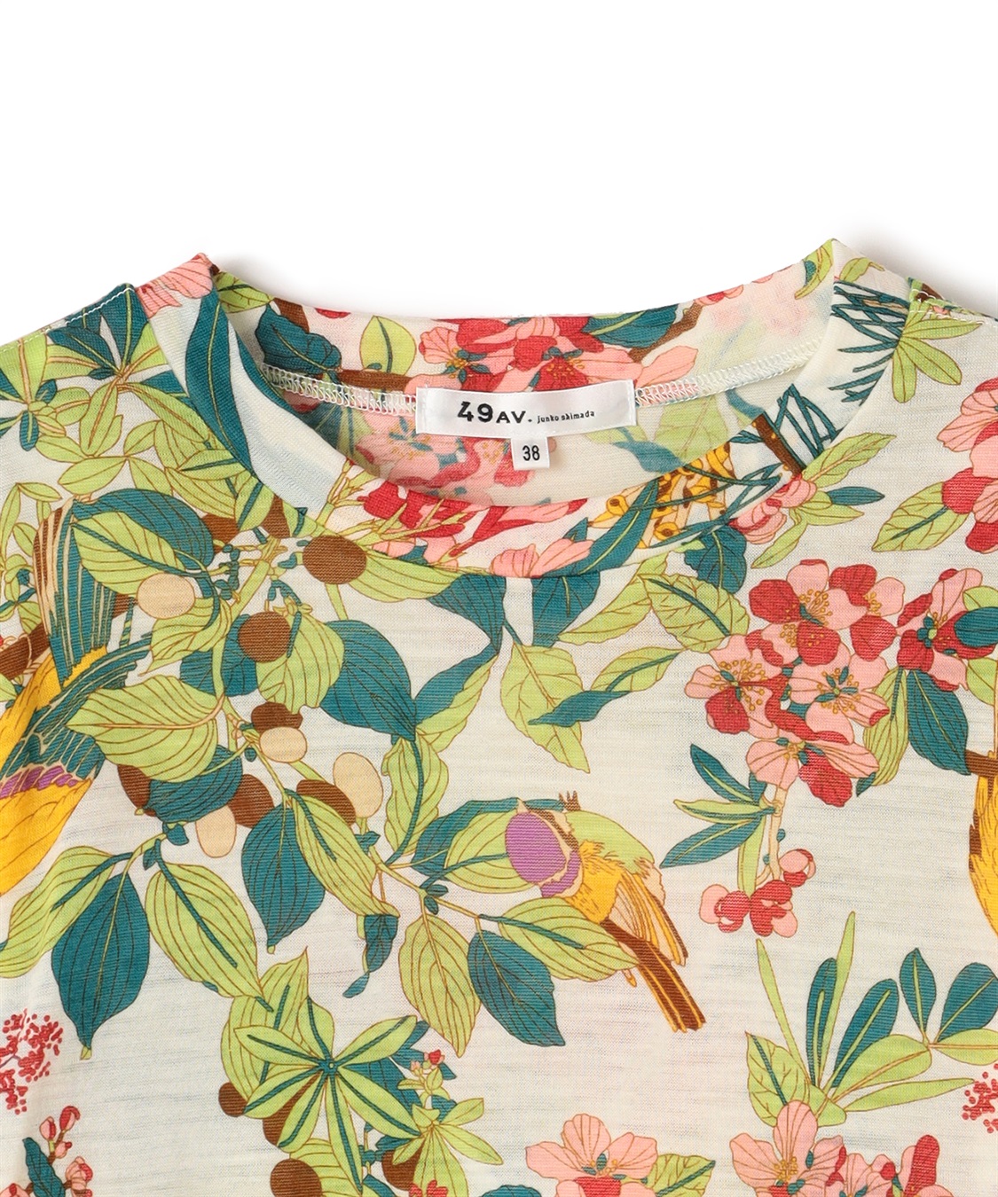 49AV JUNKO SHIMADA バードプリントカットソー_sub_8