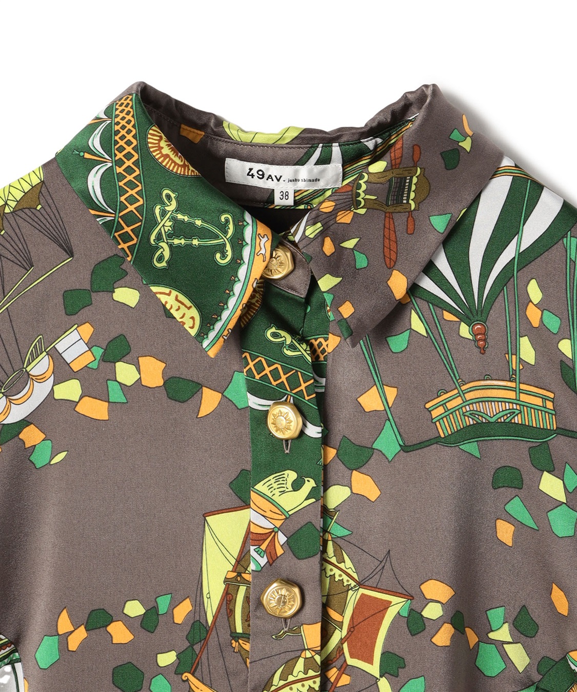 HAN HAN　桐生織　日本製　ワンピース 71KpyxpC1mL._UY350_.jpg