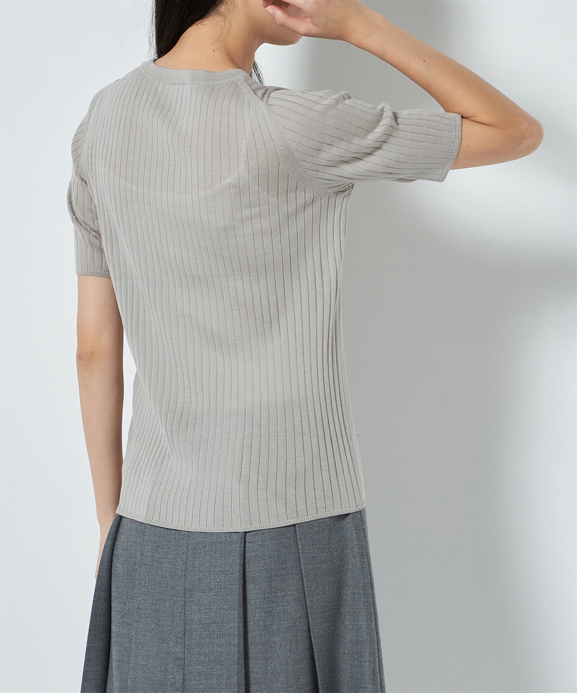 49AV JUNKO SHIMADA キャッシュウールリブトップス_sub_9