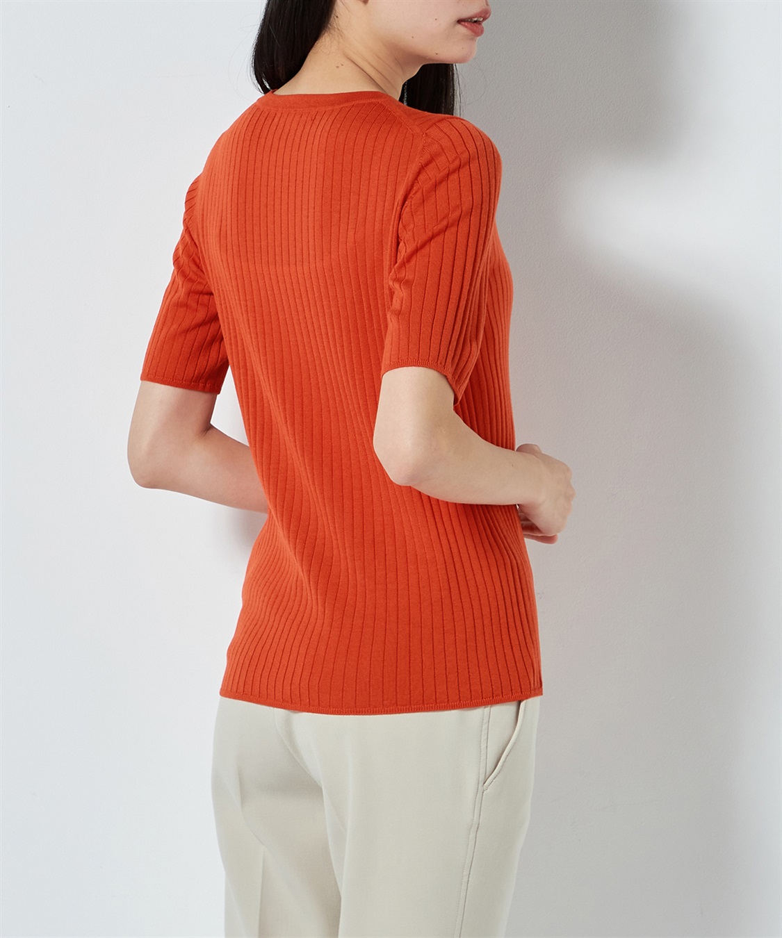 49AV JUNKO SHIMADA キャッシュウールリブトップス_sub_12