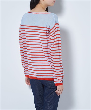 49AV JUNKO SHIMADA 【TIME SALE】ボーダー柄ボートネックサマーセーター_subthumb_6
