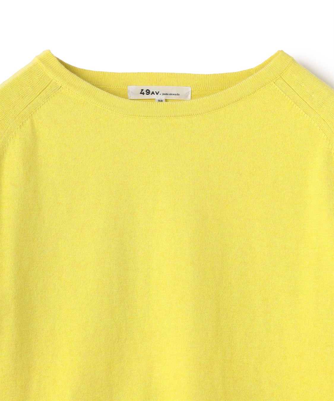 49AV JUNKO SHIMADA コットンカシミヤプルオーバーニット_sub_2