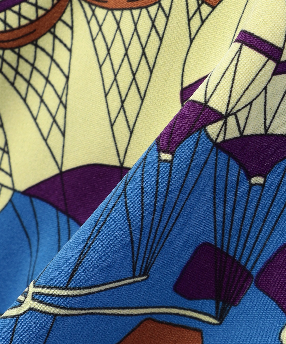 49AV JUNKO SHIMADA プリント切替えニットカーディガン_sub_14