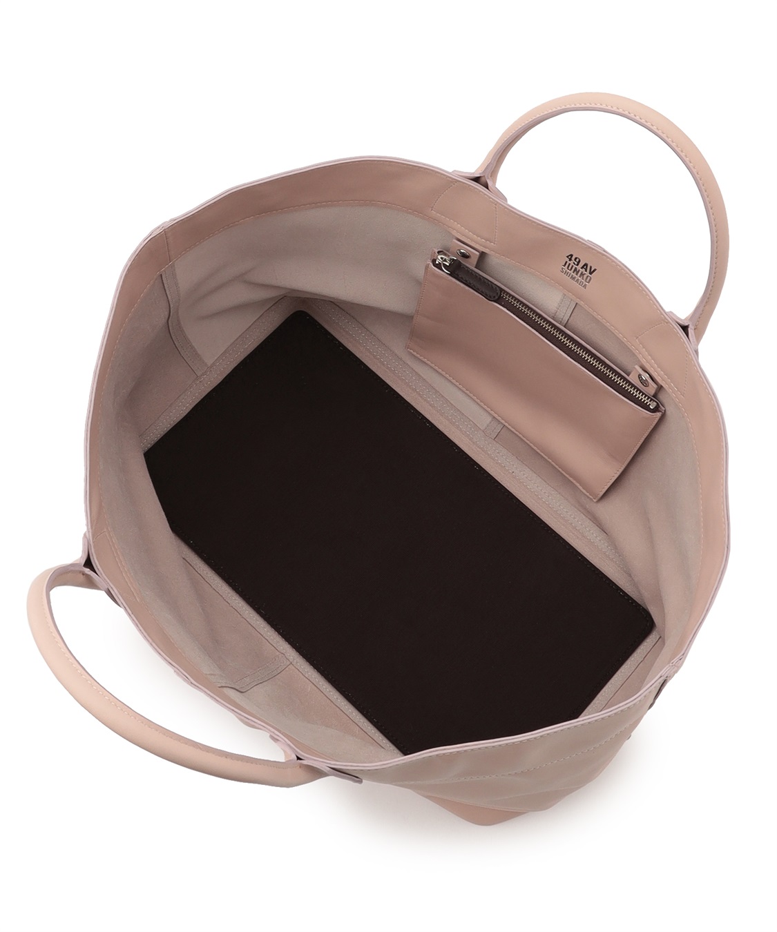 カウレザー横長トート 49AV JUNKO SHIMADA｜クロスプラス公式通販サイト