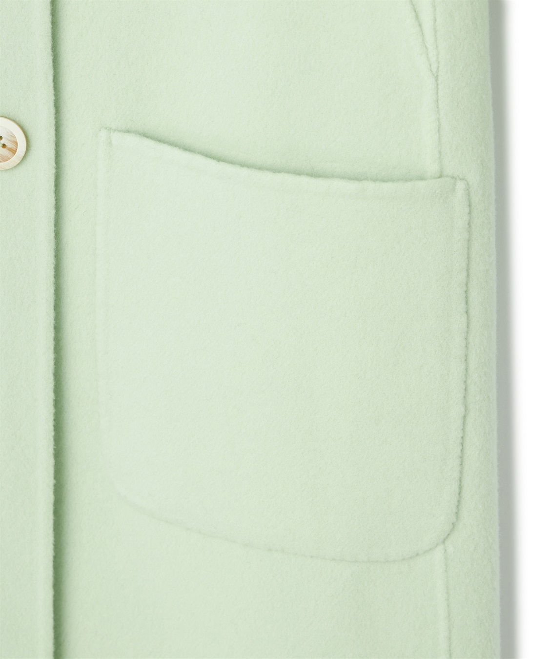 リバー仕立てシングルノーカラーコート 49AV JUNKO SHIMADA｜クロス