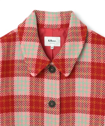 TIME SALE】メルトンチェスターコート 49AV.junko shimada