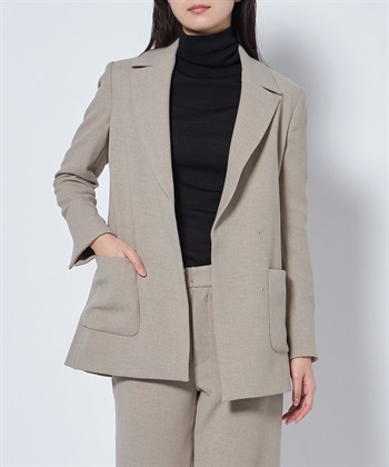 49AV JUNKO SHIMADA ジョーゼットテーラードジャケット_subthumb_1