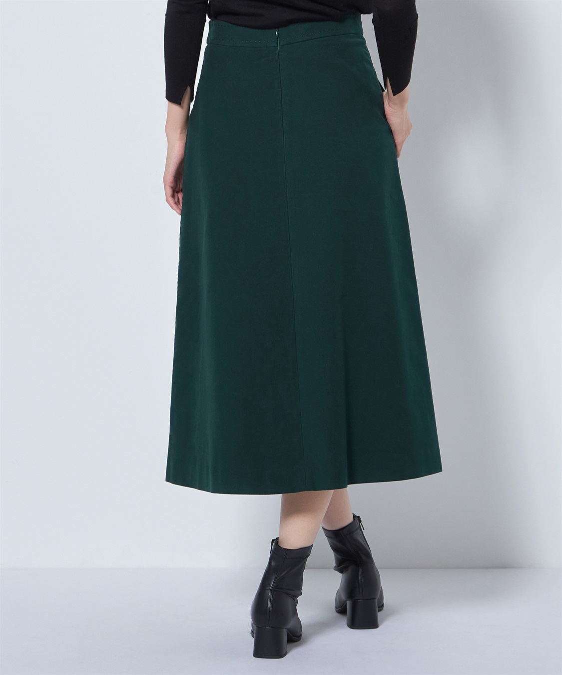 49AV JUNKO SHIMADA コットンチノフレアスカート_sub_3