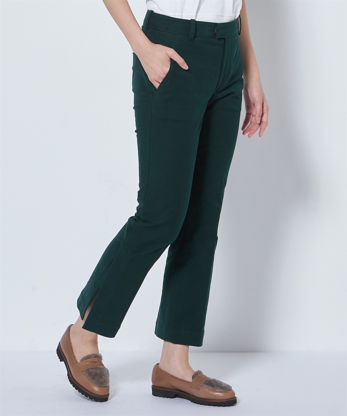 Jil Sander クロップド ストレートパンツ チノパン Jil Sander クロップド ストレートパンツ チノパン Jil Sander