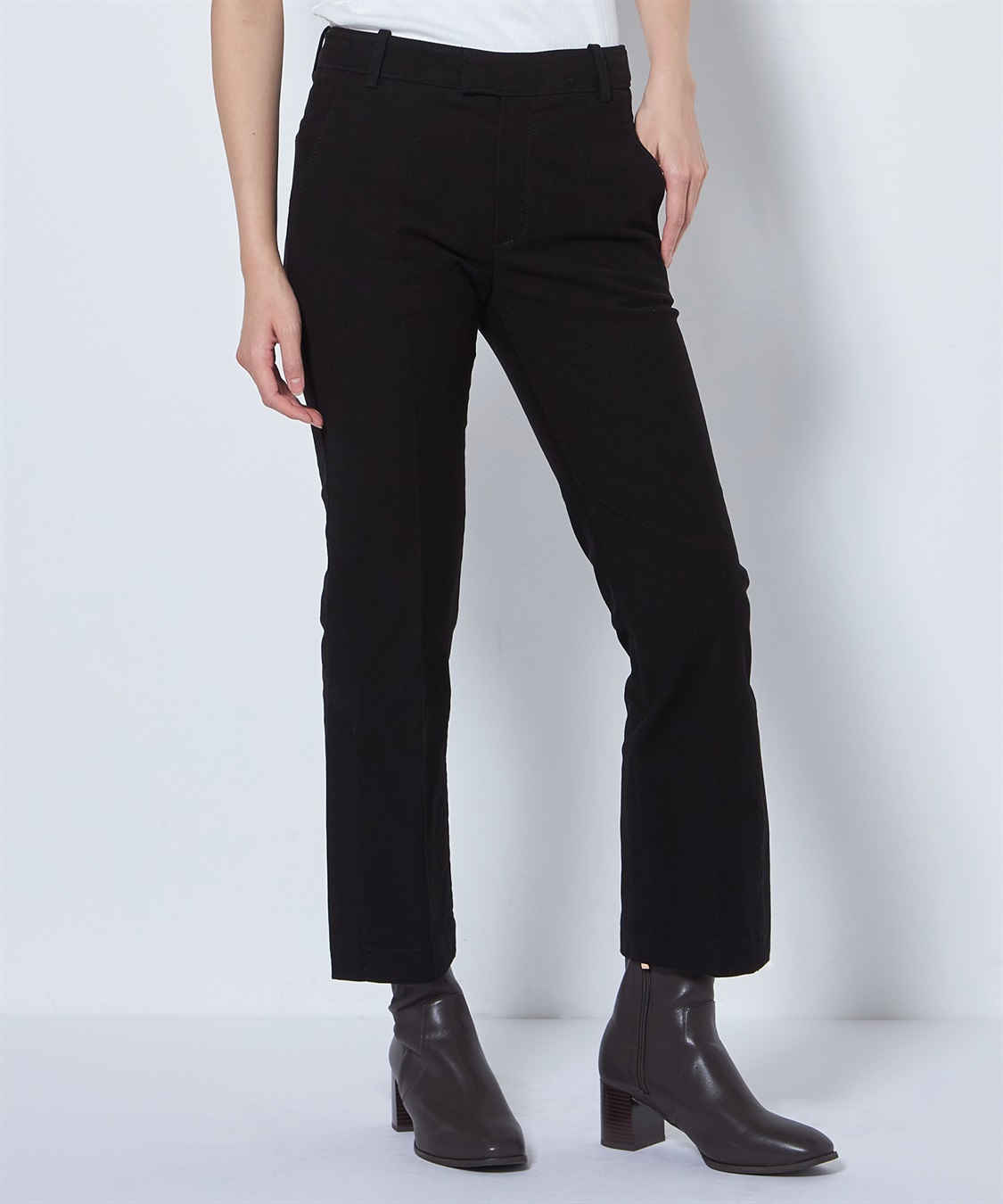 24時間限定 FLASH SALE】コットンチノストレートパンツ 49AV