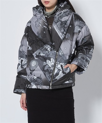49AV.junko shimada パリナイト総柄ショートダウンジャケット_subthumb_6
