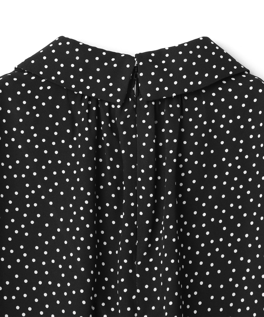 49AV JUNKO SHIMADA サテン地ラウンドカラーブラウス_sub_3