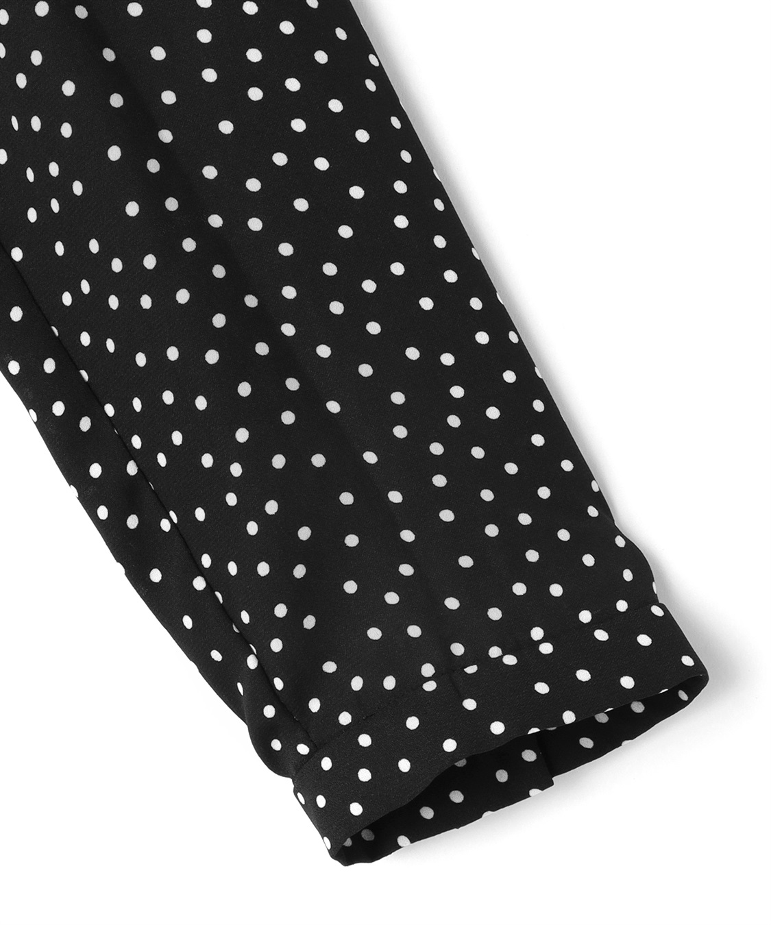 49AV JUNKO SHIMADA サテン地ラウンドカラーブラウス_sub_4