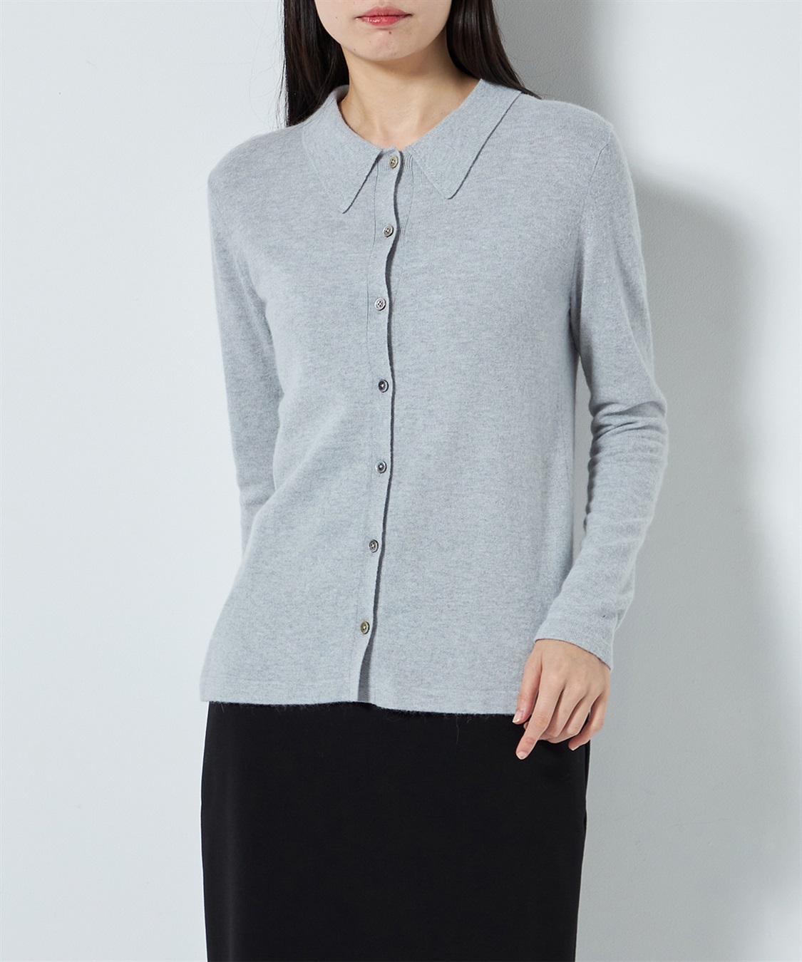 ECO】ニットシャツ 49AV JUNKO SHIMADA｜クロスプラス公式通販サイト