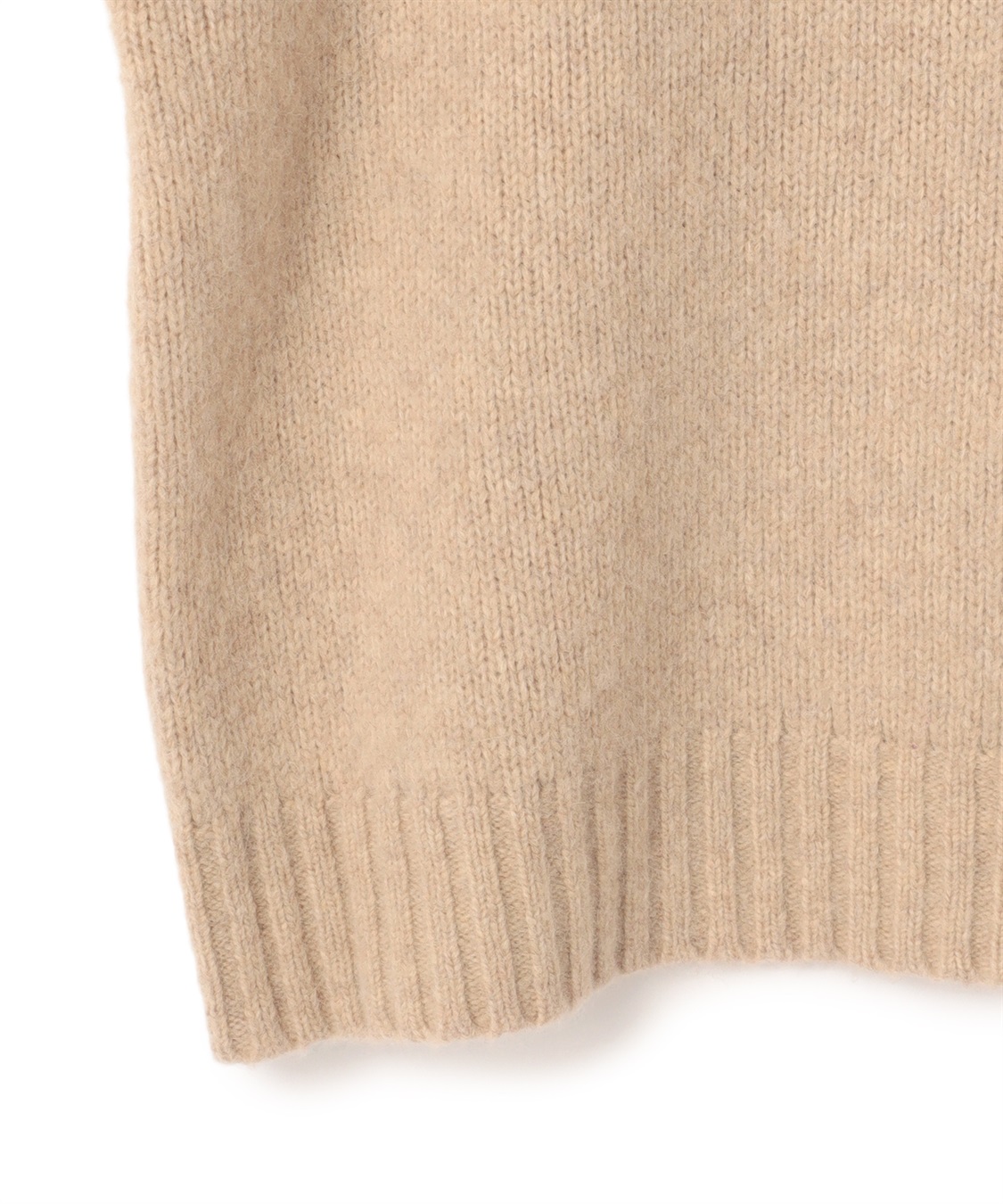 ECO】ドロップショルダータートルネックニット 49AV JUNKO SHIMADA