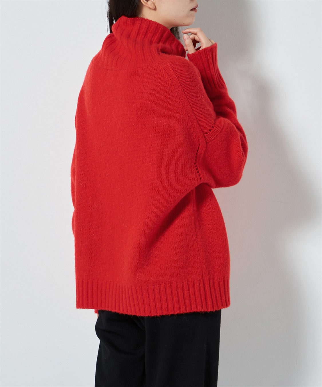 49AV JUNKO SHIMADA 【ECO】ドロップショルダータートルネックニット_sub_14