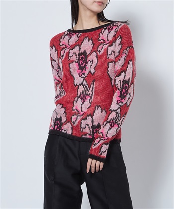 49AV JUNKO SHIMADA フラワー柄クルーネックニット_subthumb_4