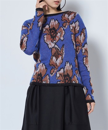 49AV JUNKO SHIMADA フラワー柄クルーネックニット_subthumb_7