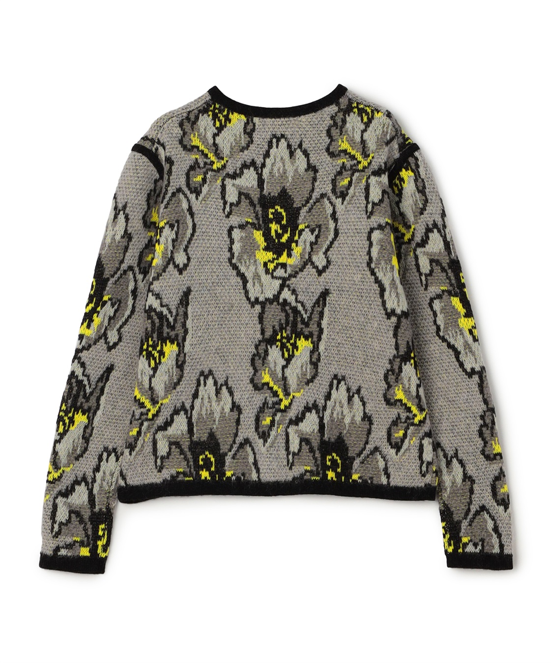 う*ん様 百虎カーディガン ワンフォークロージング 1111clothing ◇総柄ジャガード 起毛