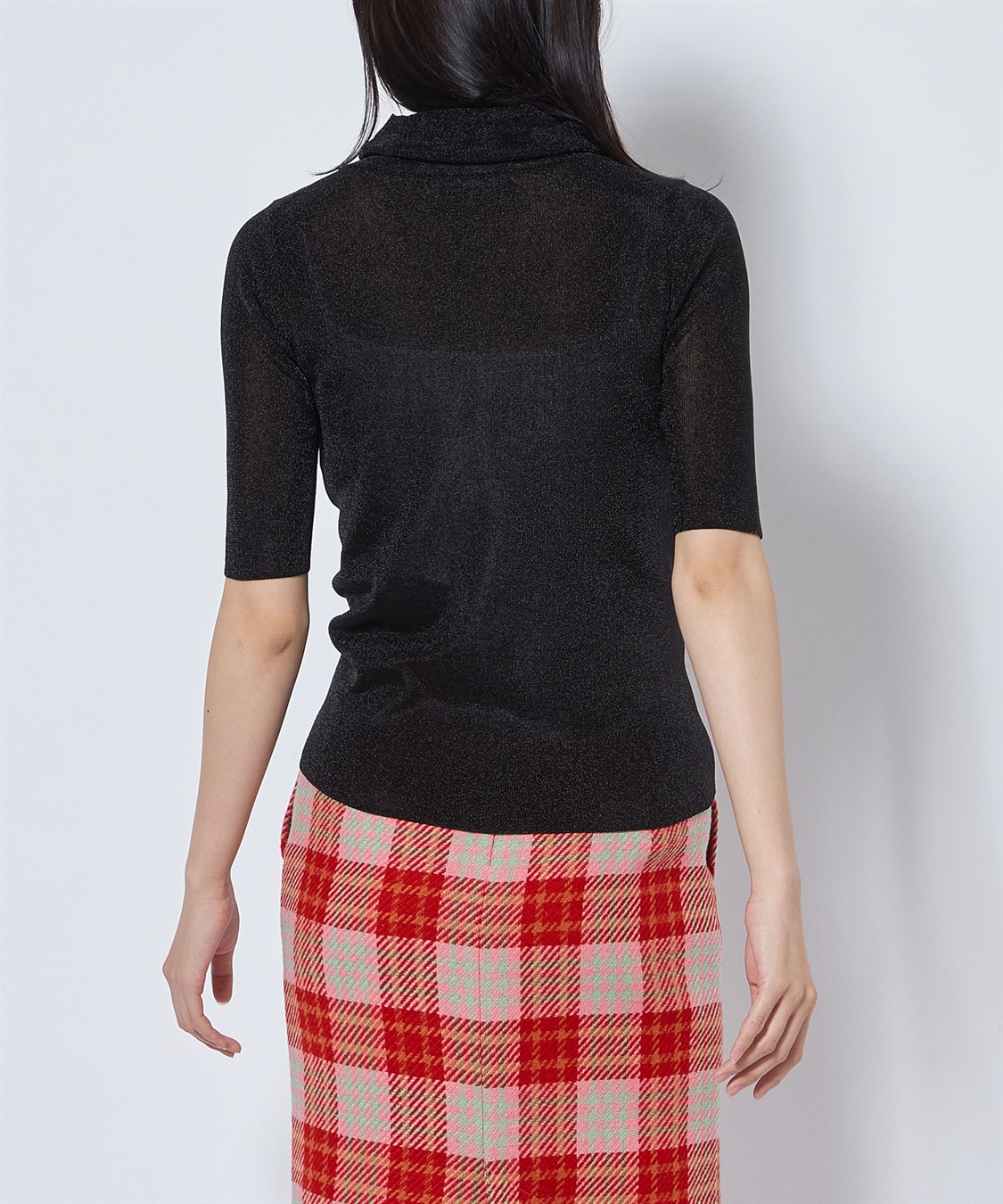 49AV JUNKO SHIMADA ラメ入りタートルネックニット_sub_6