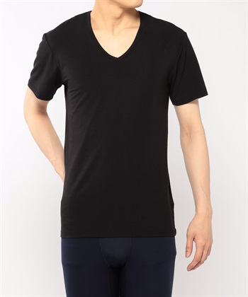 Life Style by cross marche 【HOGUSU】３分袖VネックTシャツ（メンズインナー）_subthumb_5