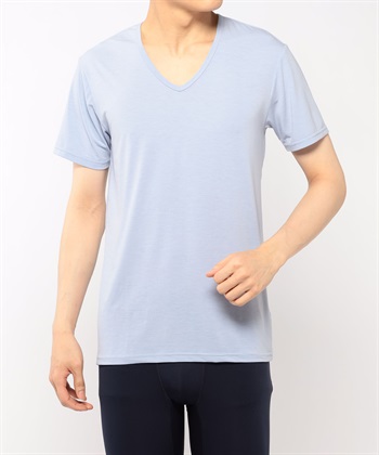 Life Style by cross marche 【HOGUSU】３分袖VネックTシャツ（メンズインナー）_subthumb_7