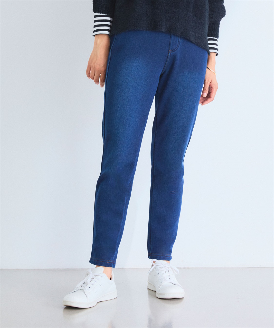 CROSS FUNCTION 【メディア掲載】なめらかな肌ざわり  裏起毛ストレッチイージーパンツ【CF/クロスファンクション】_sub_16