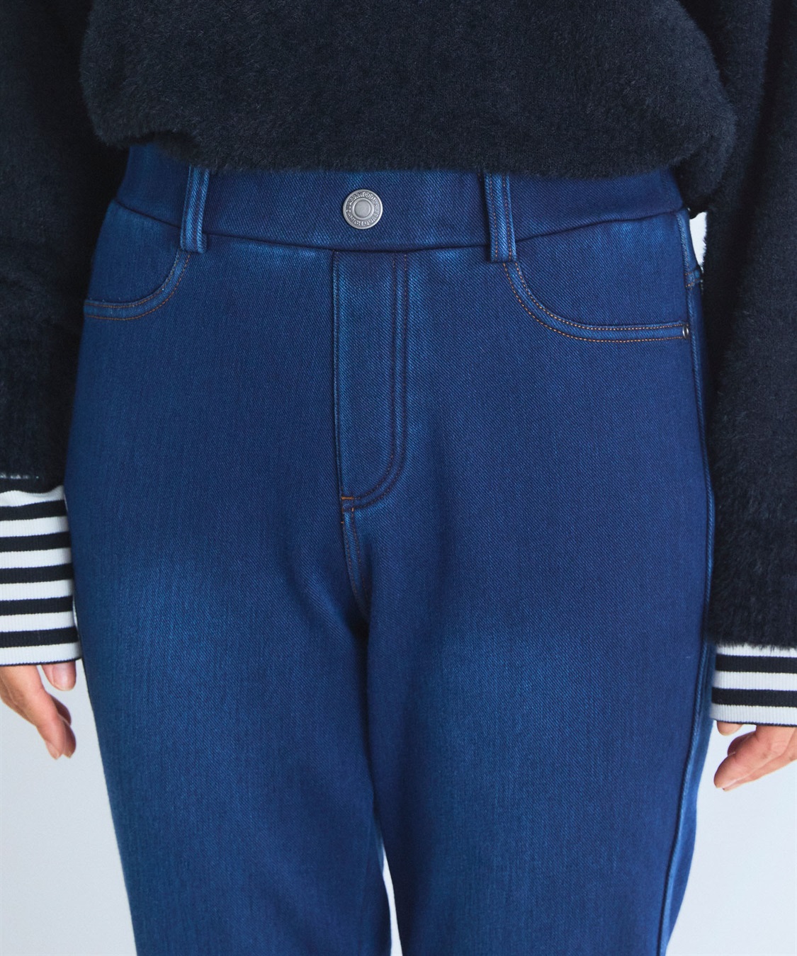 CROSS FUNCTION 【メディア掲載】なめらかな肌ざわり  裏起毛ストレッチイージーパンツ【CF/クロスファンクション】_sub_25