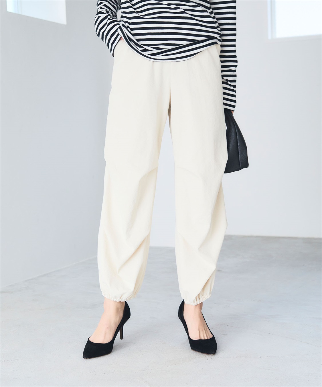 CROSS FUNCTION 《UVカット》エブ楽 きれいめイージーパラシュートパンツ【CF/クロスファンクション】_sub_3