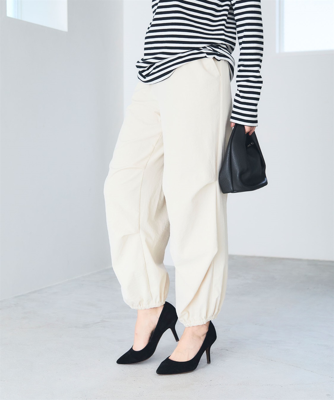 CROSS FUNCTION 《UVカット》エブ楽 きれいめイージーパラシュートパンツ【CF/クロスファンクション】_sub_4