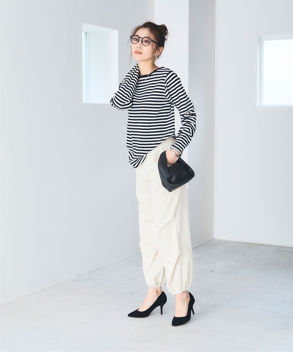 CROSS FUNCTION 《UVカット》エブ楽 きれいめイージーパラシュートパンツ【CF/クロスファンクション】_sub_7