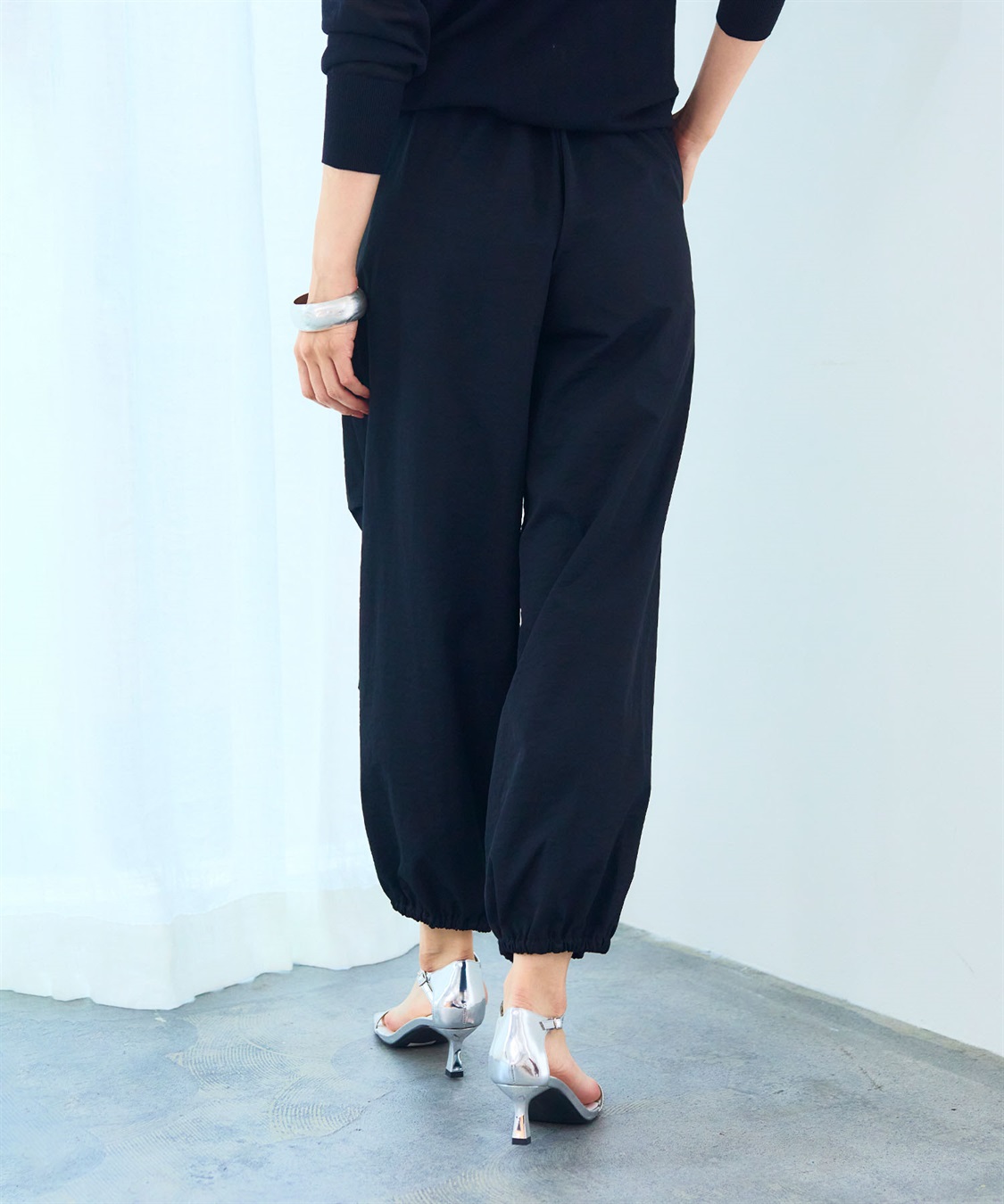 CROSS FUNCTION 《UVカット》エブ楽 きれいめイージーパラシュートパンツ【CF/クロスファンクション】_sub_10