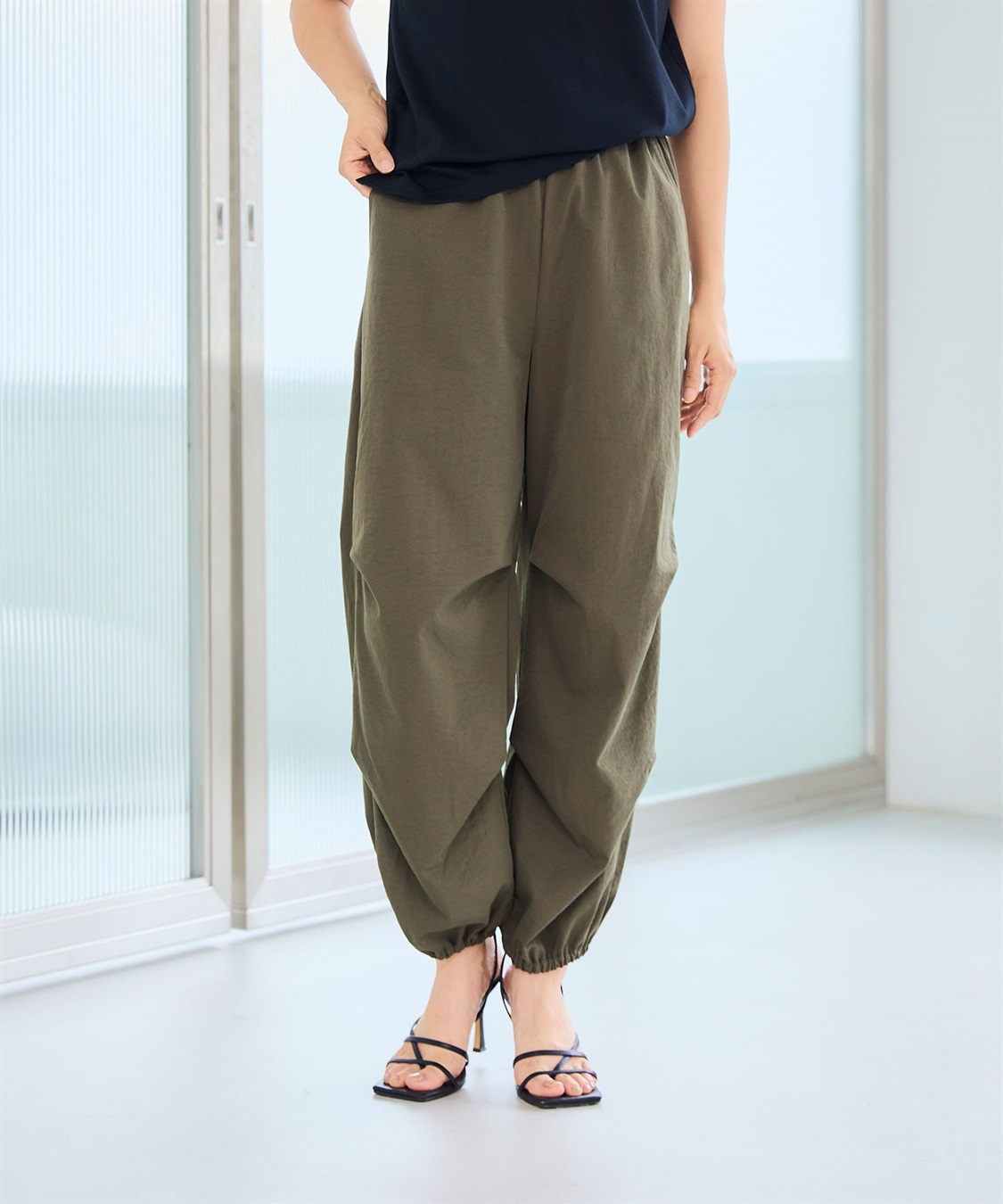 CROSS FUNCTION 《UVカット》エブ楽 きれいめイージーパラシュートパンツ【CF/クロスファンクション】_sub_14