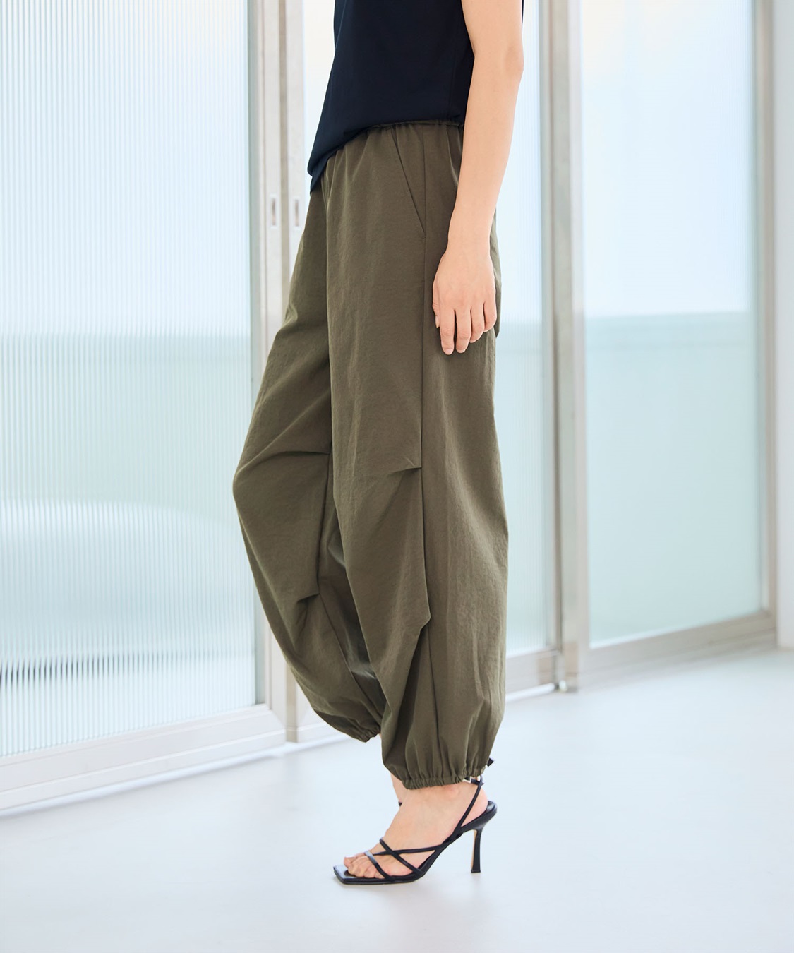 CROSS FUNCTION 《UVカット》エブ楽 きれいめイージーパラシュートパンツ【CF/クロスファンクション】_sub_15