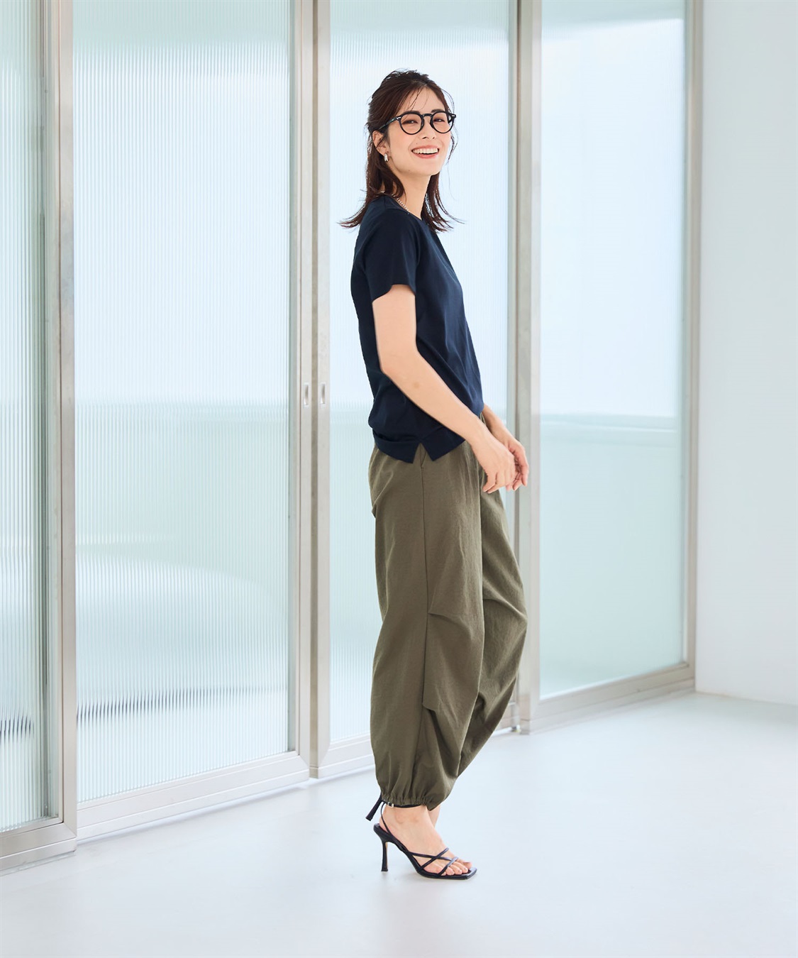 CROSS FUNCTION 《UVカット》エブ楽 きれいめイージーパラシュートパンツ【CF/クロスファンクション】_sub_22