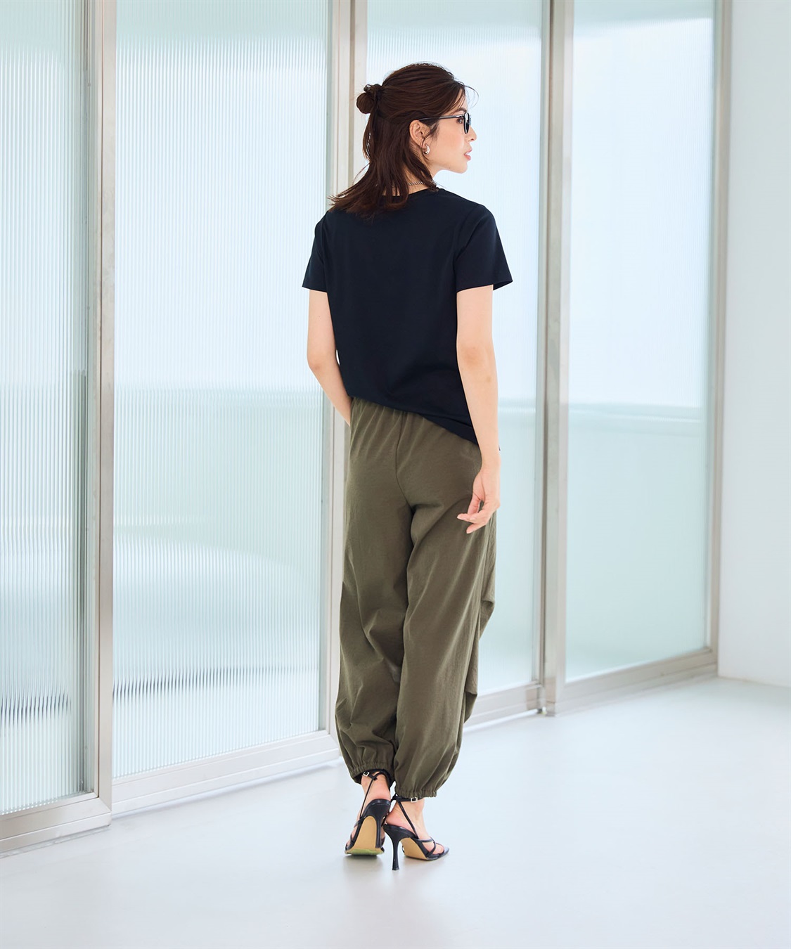 CROSS FUNCTION 《UVカット》エブ楽 きれいめイージーパラシュートパンツ【CF/クロスファンクション】_sub_23