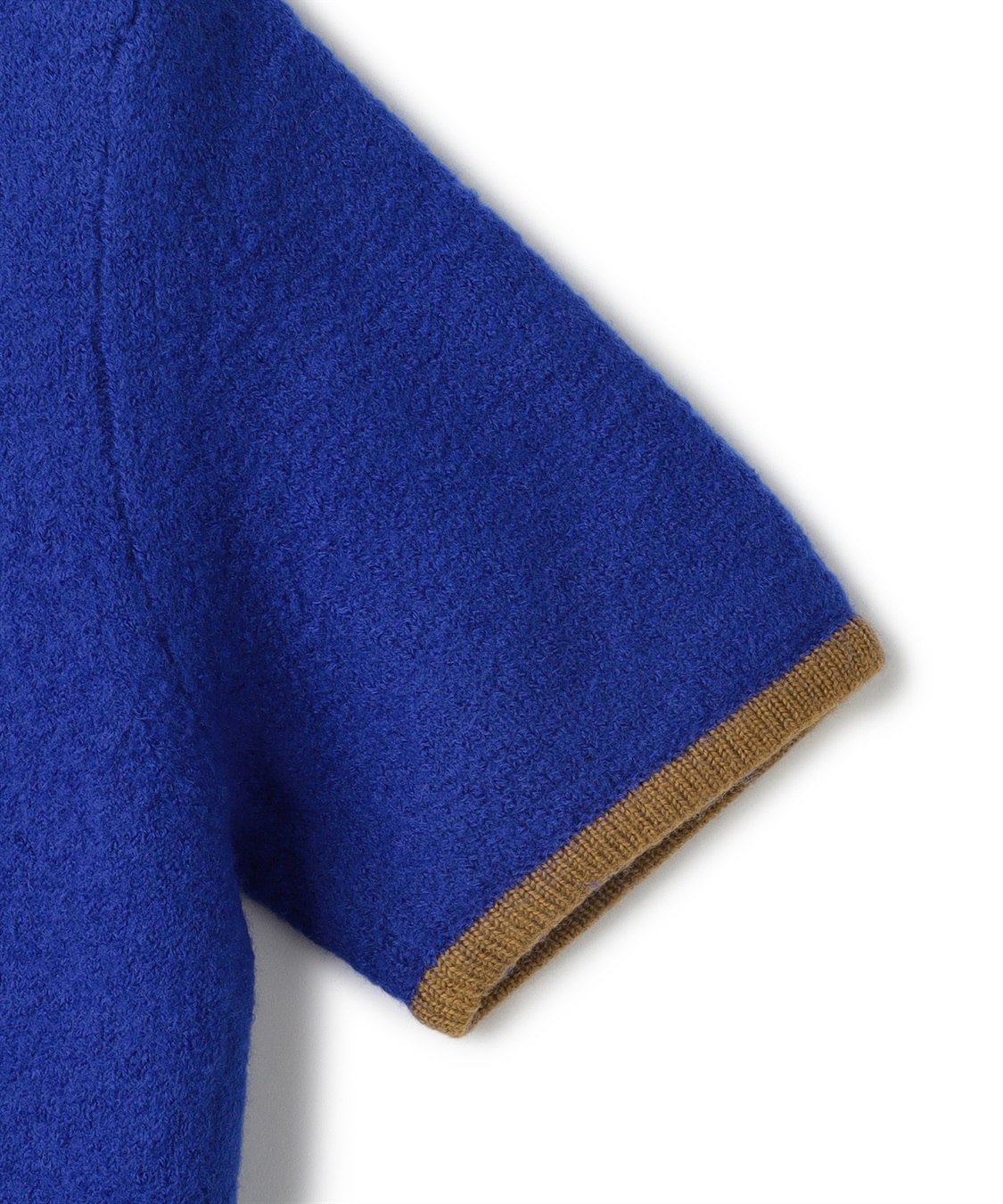 Rossa ウールワンピース 美品 ストーン付きパワーショルダーカットベロアワンピース