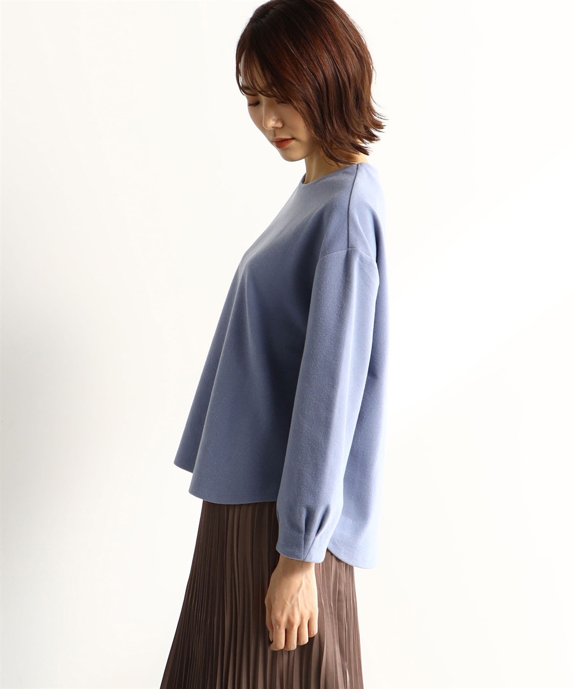 A/C DESIGN BY ALPHA CUBIC ボリュームスリーブプルオーバー_sub_1