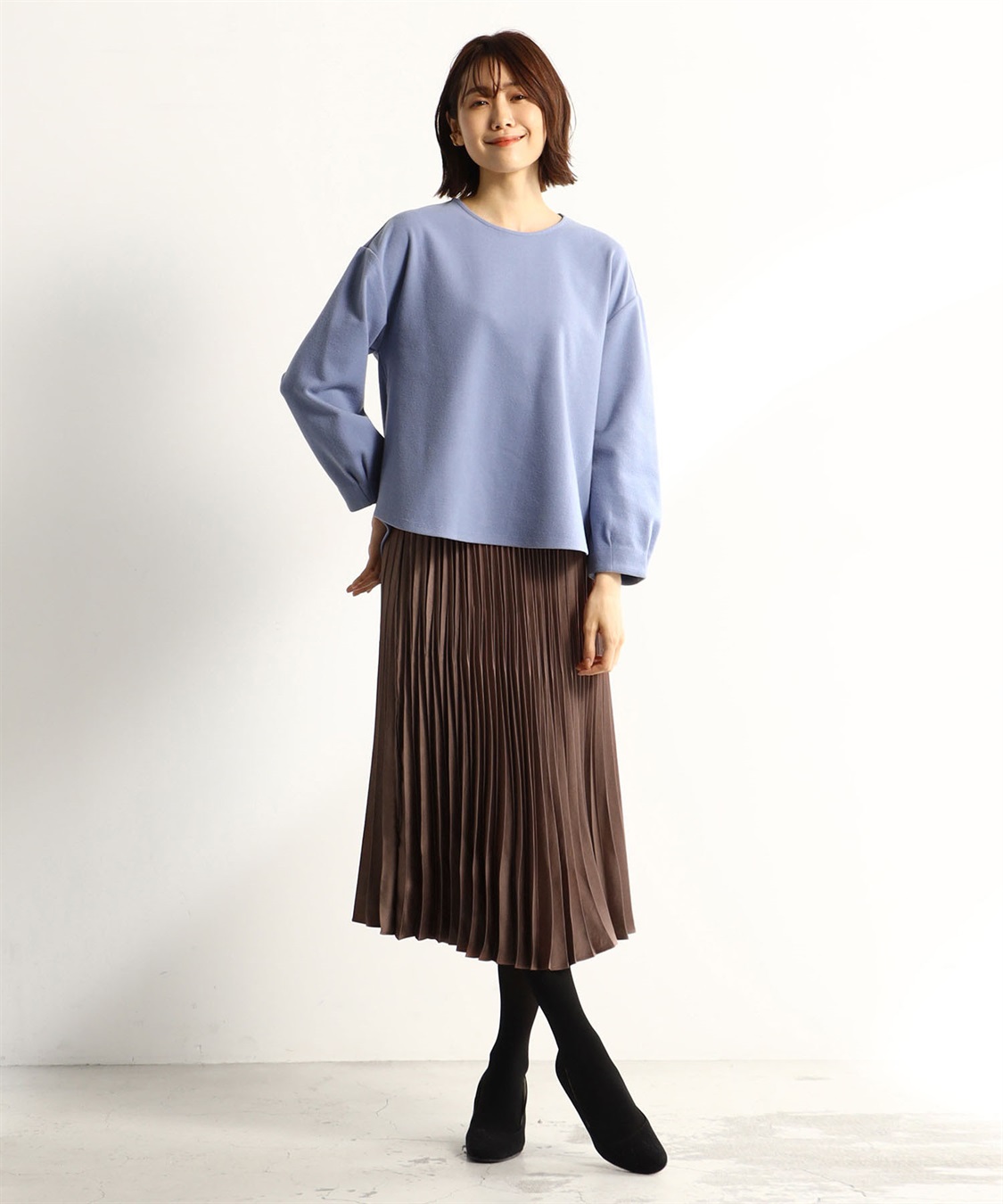 A/C DESIGN BY ALPHA CUBIC ボリュームスリーブプルオーバー_sub_7