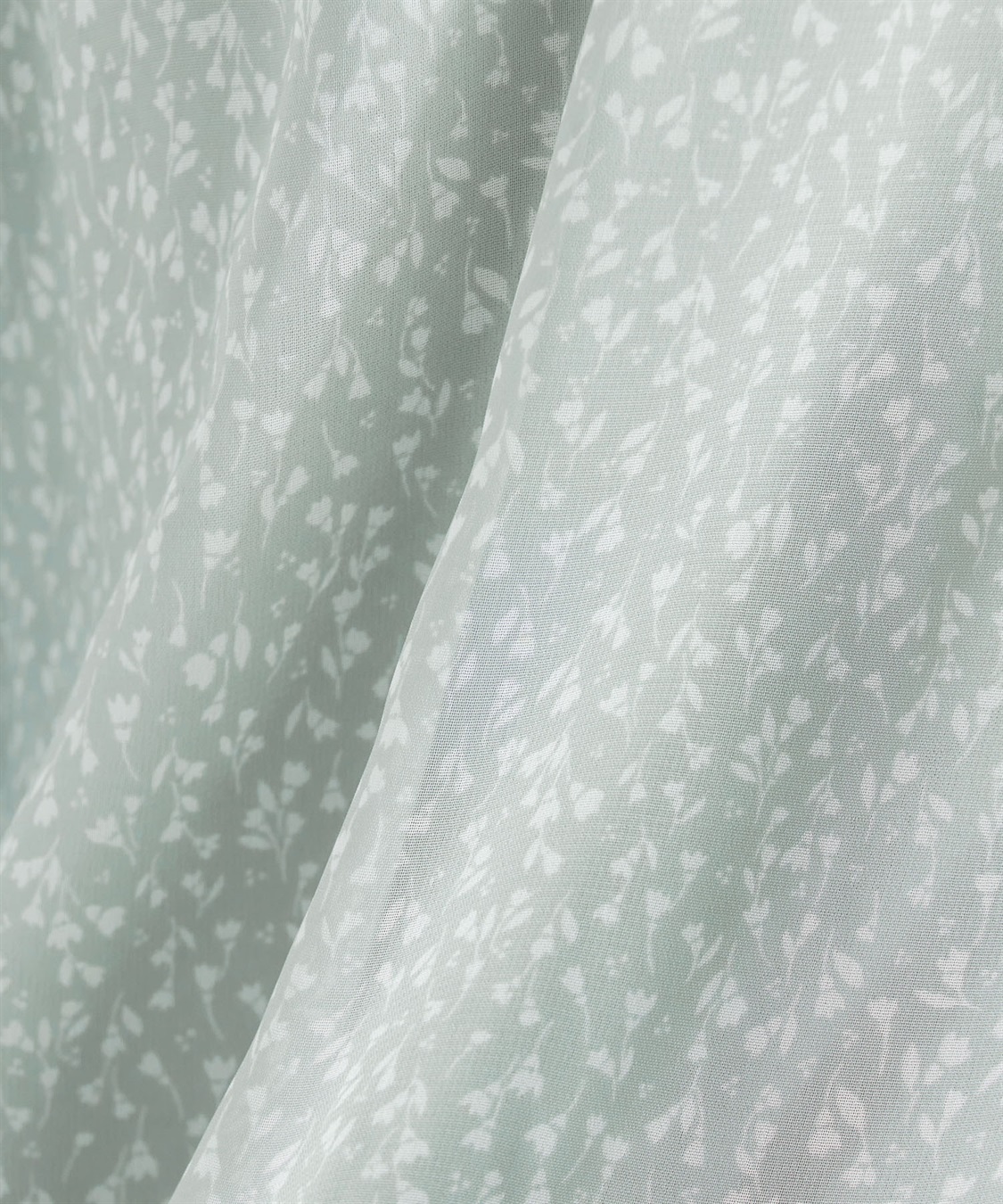 A/C DESIGN BY ALPHA CUBIC 小花柄シャーリングTブラウス_sub_8