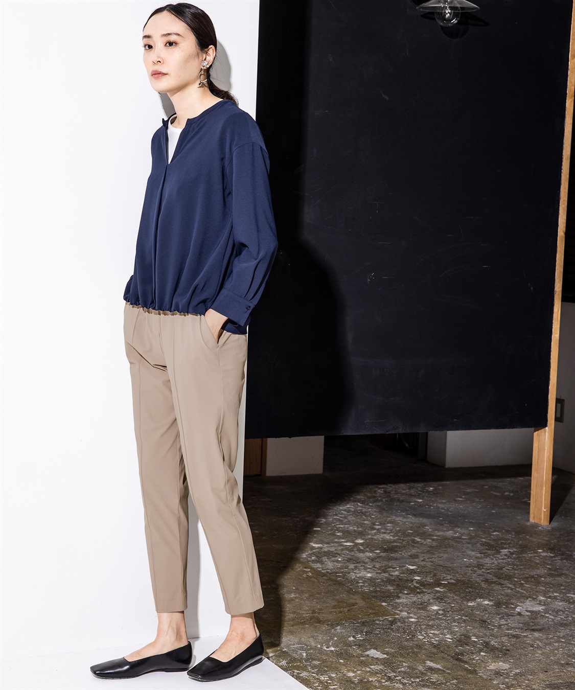 A/C DESIGN BY ALPHA CUBIC WフロントスムースTシャツ_sub_9