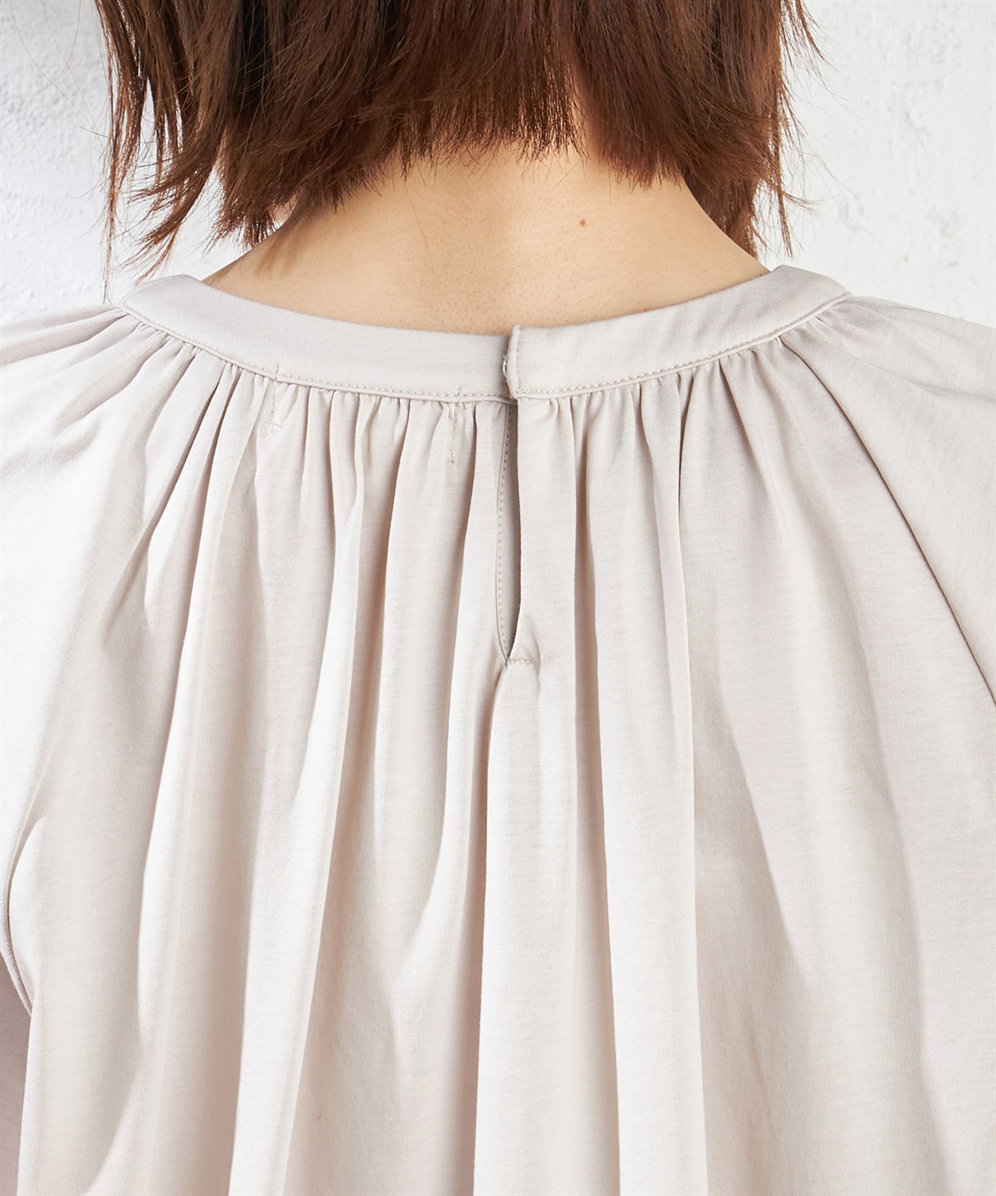 A/C DESIGN BY ALPHA CUBIC クーラータッチシャーリングネックプルオーバー_sub_5