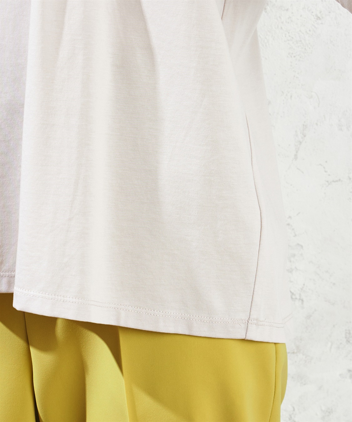 A/C DESIGN BY ALPHA CUBIC クーラータッチシャーリングネックプルオーバー_sub_7