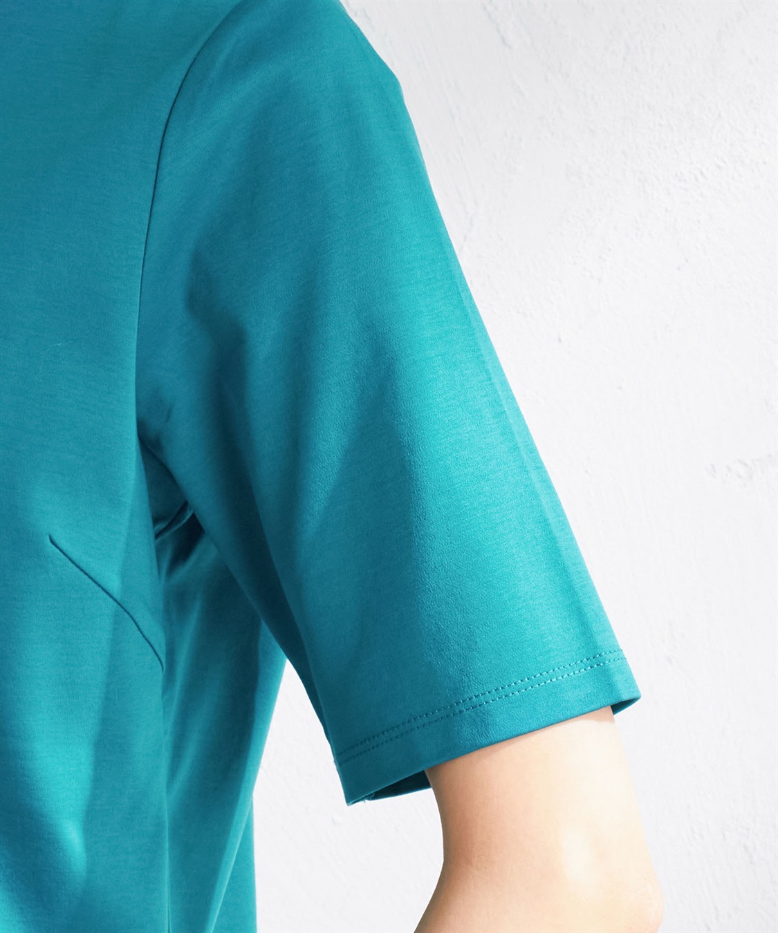 A/C DESIGN BY ALPHA CUBIC 【接触冷感】5分袖Tシャツ_sub_4