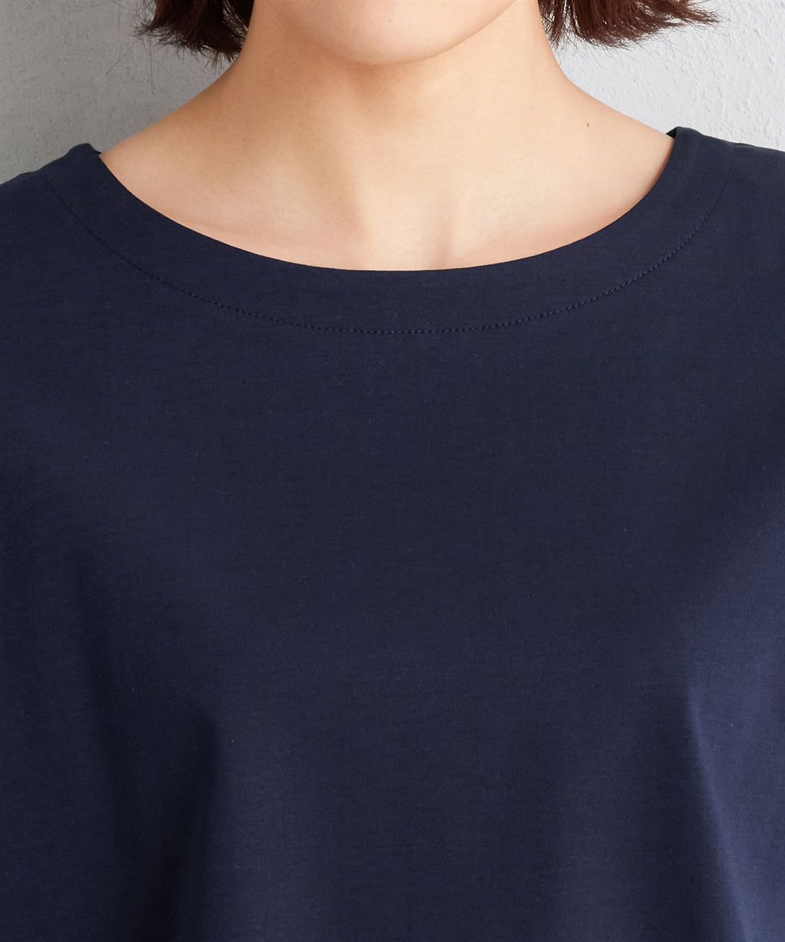 A/C DESIGN BY ALPHA CUBIC 【接触冷感】刺しゅうレースパフスリーブプルオーバー_sub_4