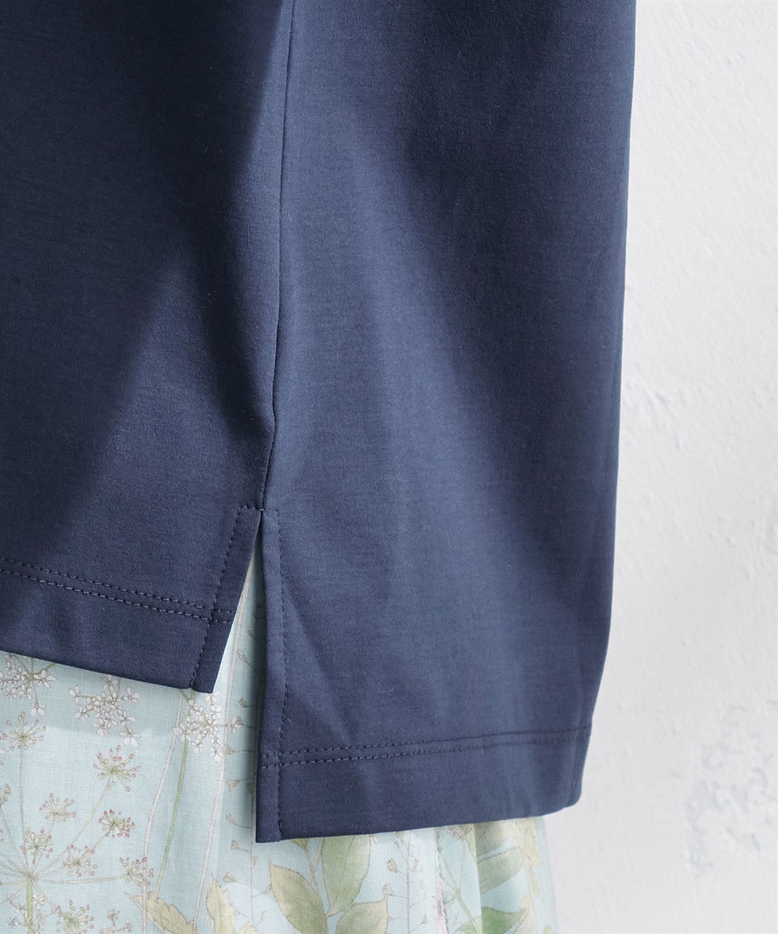 A/C DESIGN BY ALPHA CUBIC 【接触冷感】刺しゅうレースパフスリーブプルオーバー_sub_6