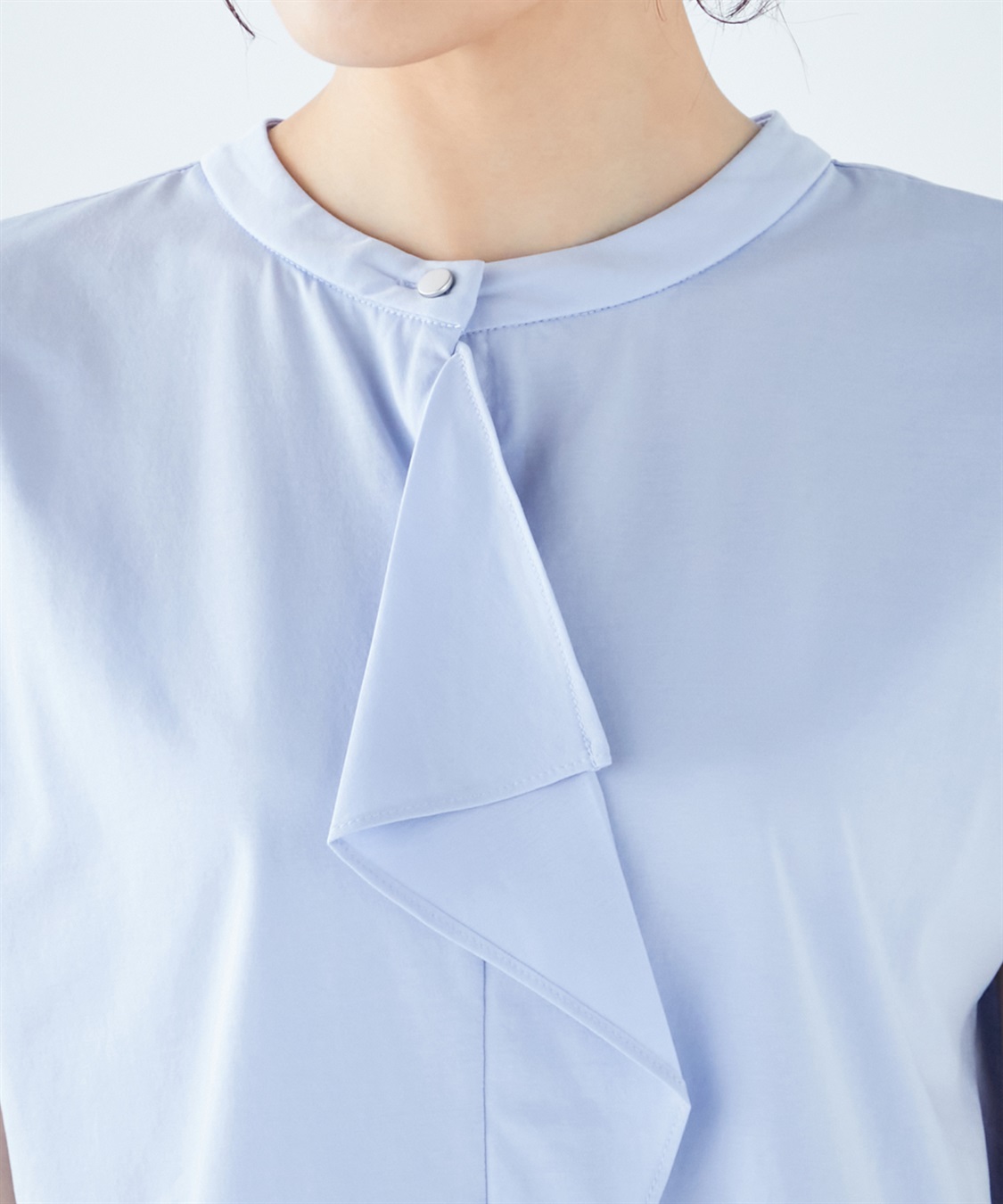 A/C DESIGN BY ALPHA CUBIC 【接触冷感】ボウタイ風プルオーバー_sub_3