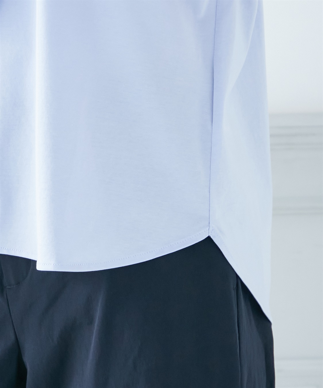 A/C DESIGN BY ALPHA CUBIC 【接触冷感】ボウタイ風プルオーバー_sub_5