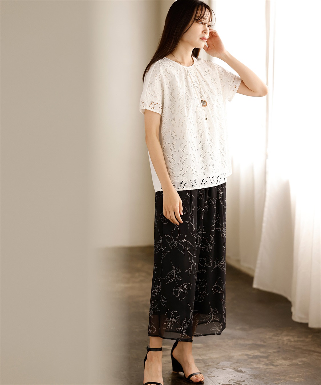 A/C DESIGN BY ALPHA CUBIC 【接触冷感】フロント刺しゅうプルオーバー_sub_10