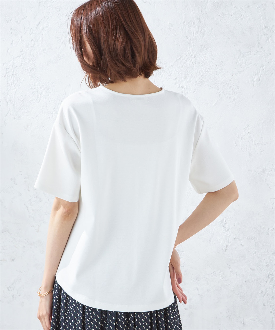 A/C DESIGN BY ALPHA CUBIC カットワーク刺しゅうプルオーバー_sub_2